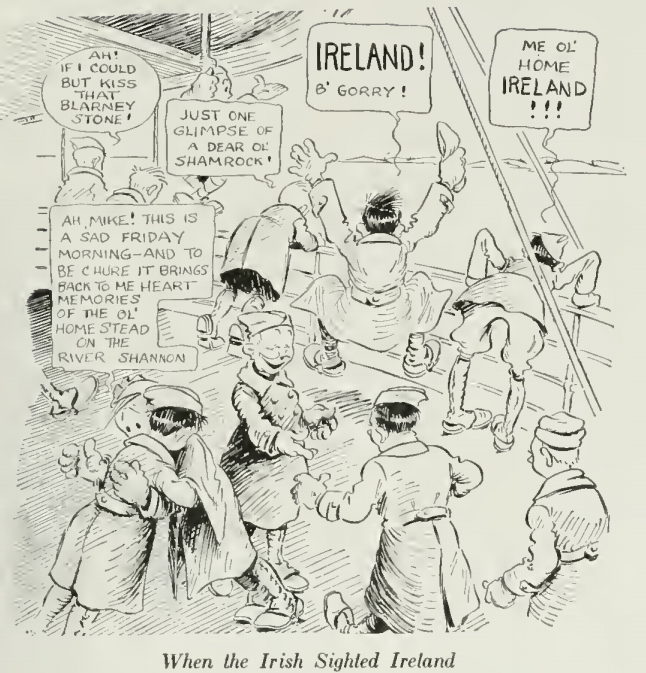 When the Irish Sighted Ireland (History of the Seventy Seventh Division)