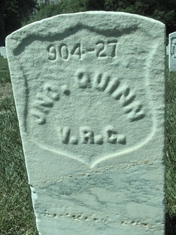 John Quinn Alexandria National Cemetery (Stan Jett)